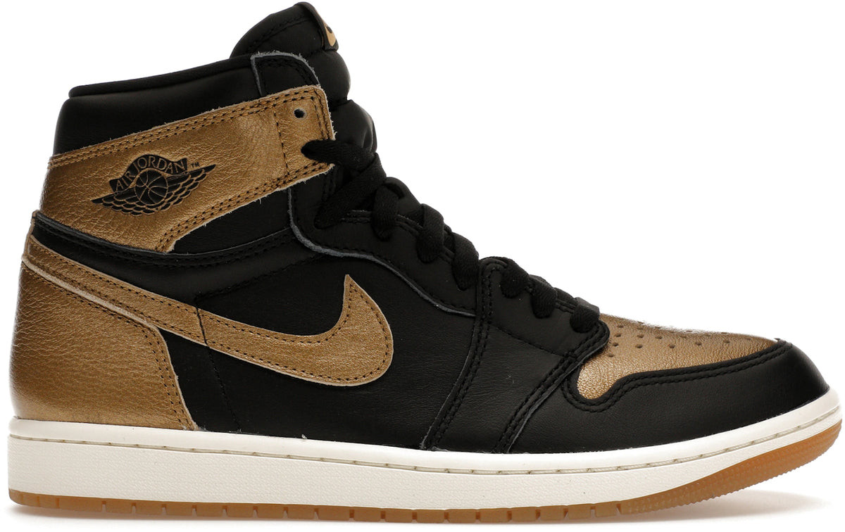 Jordan 1 Retro High OG Black Metallic Gold