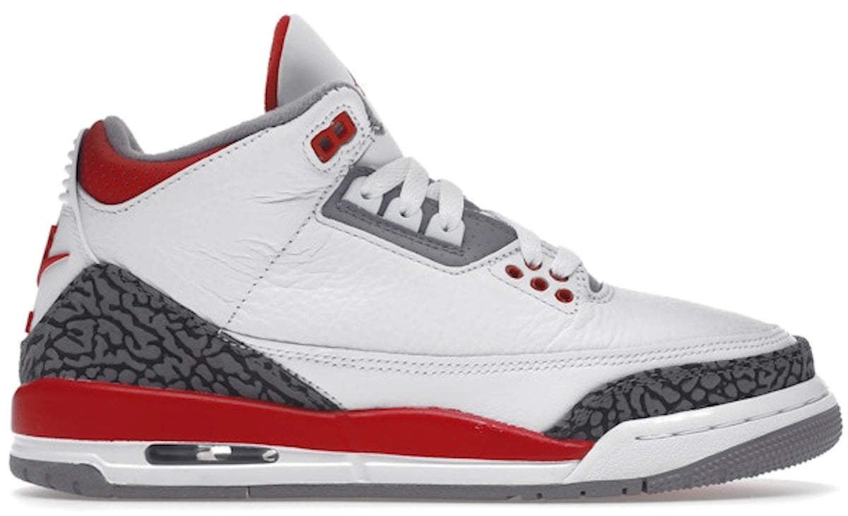 Jordan 3 Retro Fire Red (2022) (GS) - Size 6.5Y