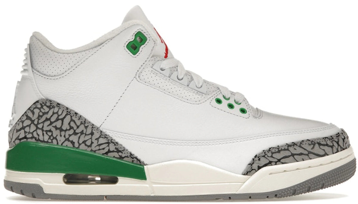 Jordan 3 Retro Lucky Green (Women's)
