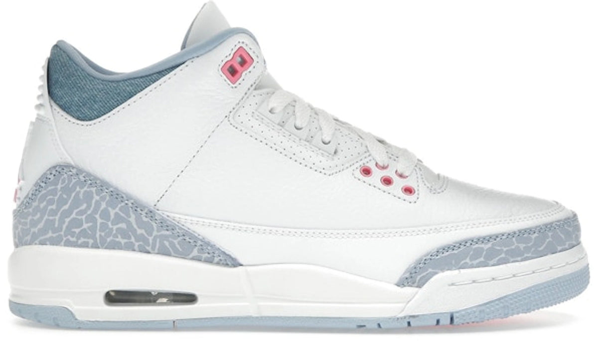 Jordan 3 Retro White Cobalt Bliss (GS) - Size 6.5Y