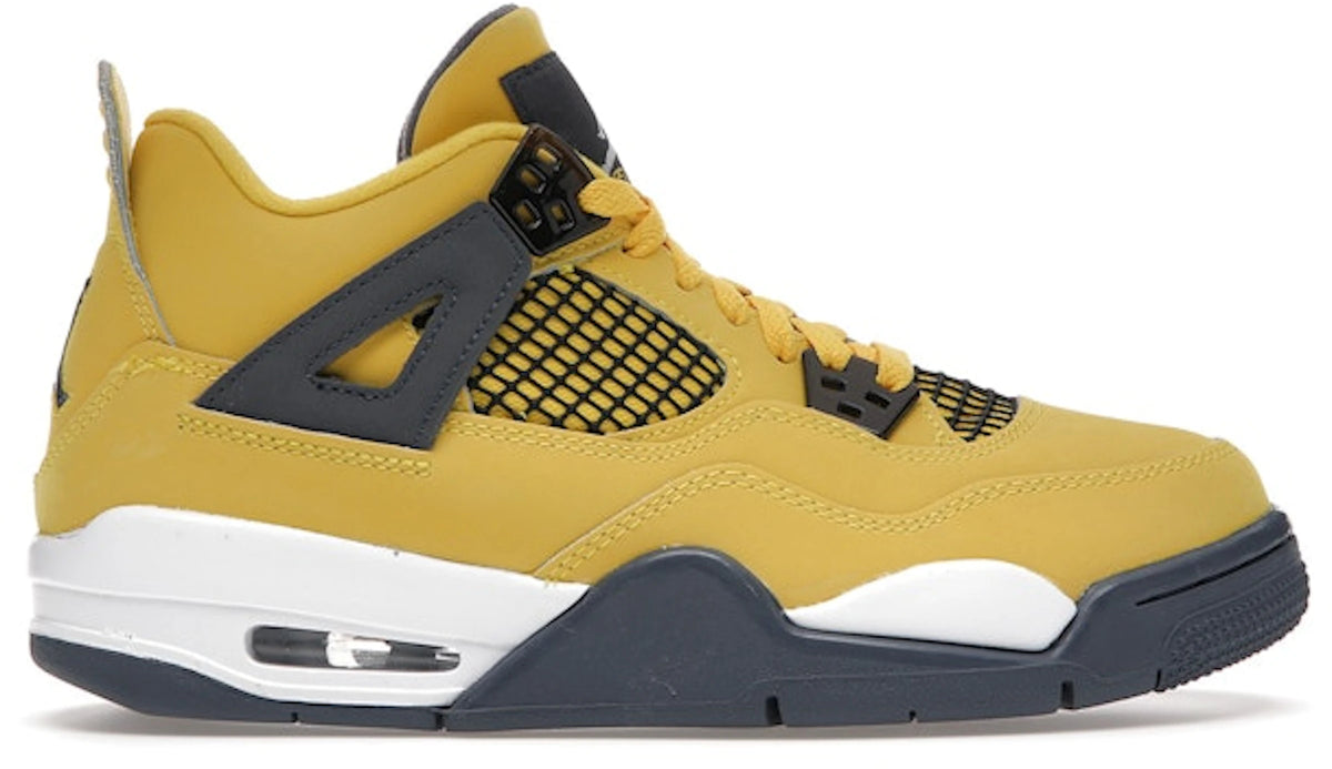 Jordan 4 Retro Lightning (2021) (GS) - Size 5Y
