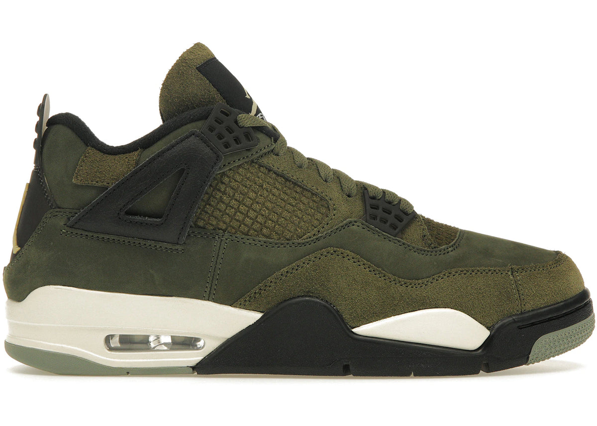 Jordan 4 Retro SE Craft Medium Olive - Size 9