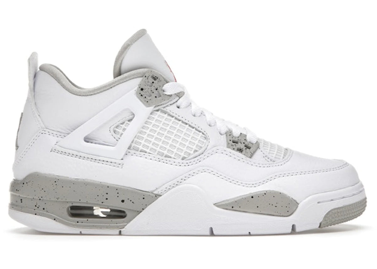 Jordan 4 Retro White Oreo (2021) (GS) - Size 5Y