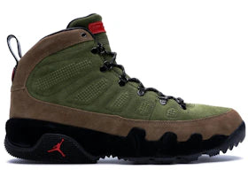 Jordan 9 Retro Boot NRG Military Brown Legion Green
