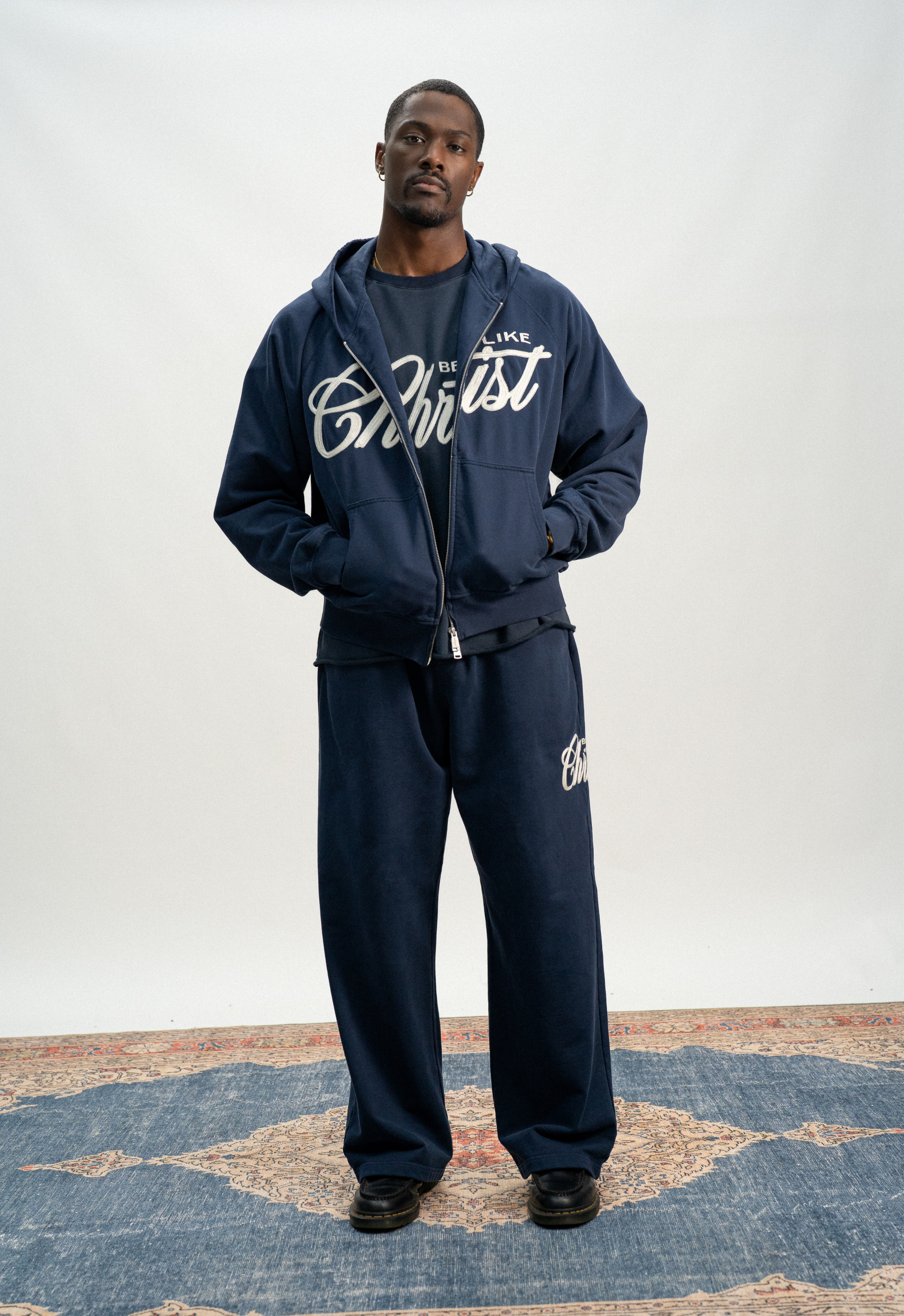 "BE LIKE CHRIST" ZIP-UP HOODIE