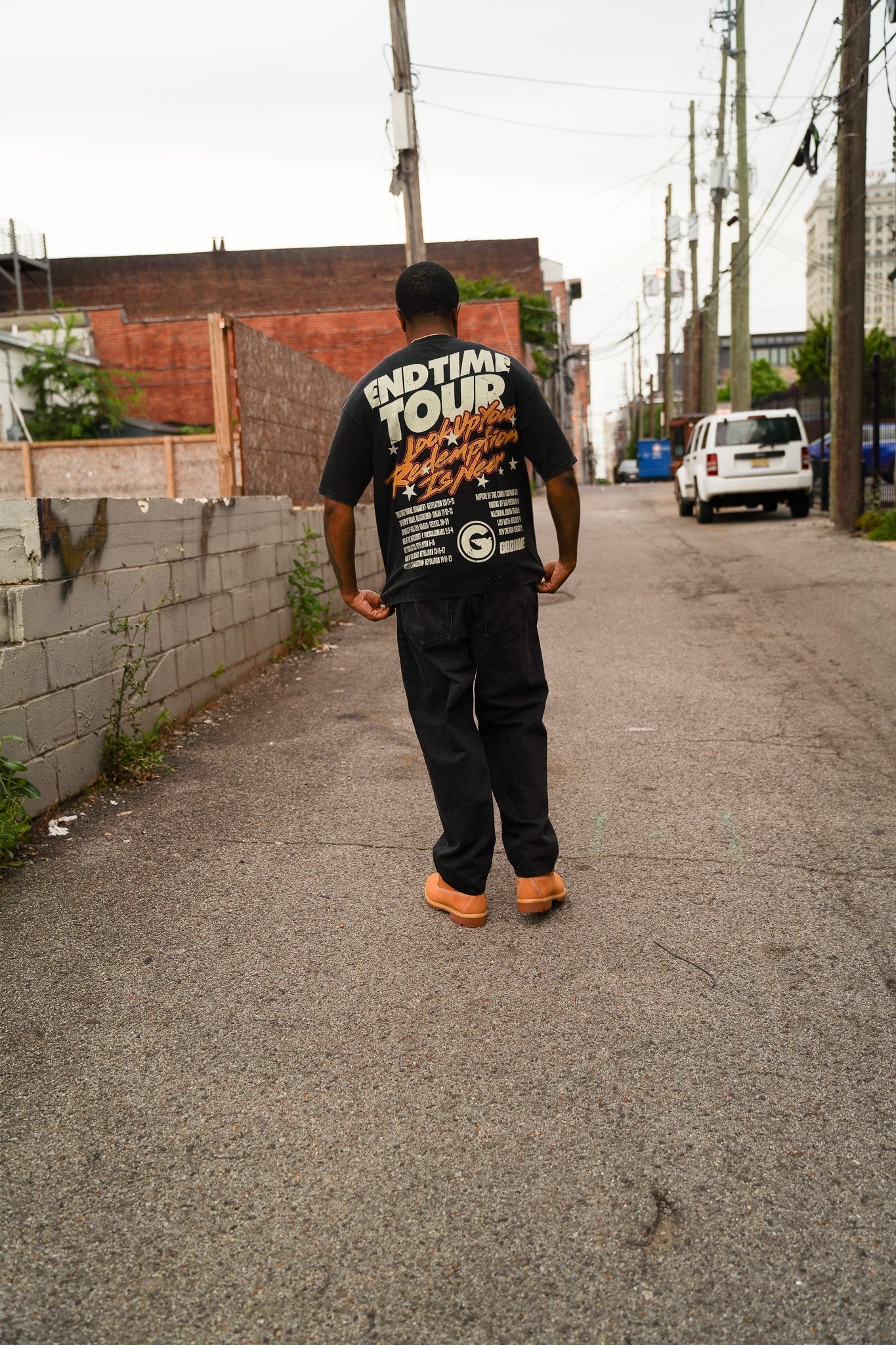 "END TIME TOUR" BOXY TEE