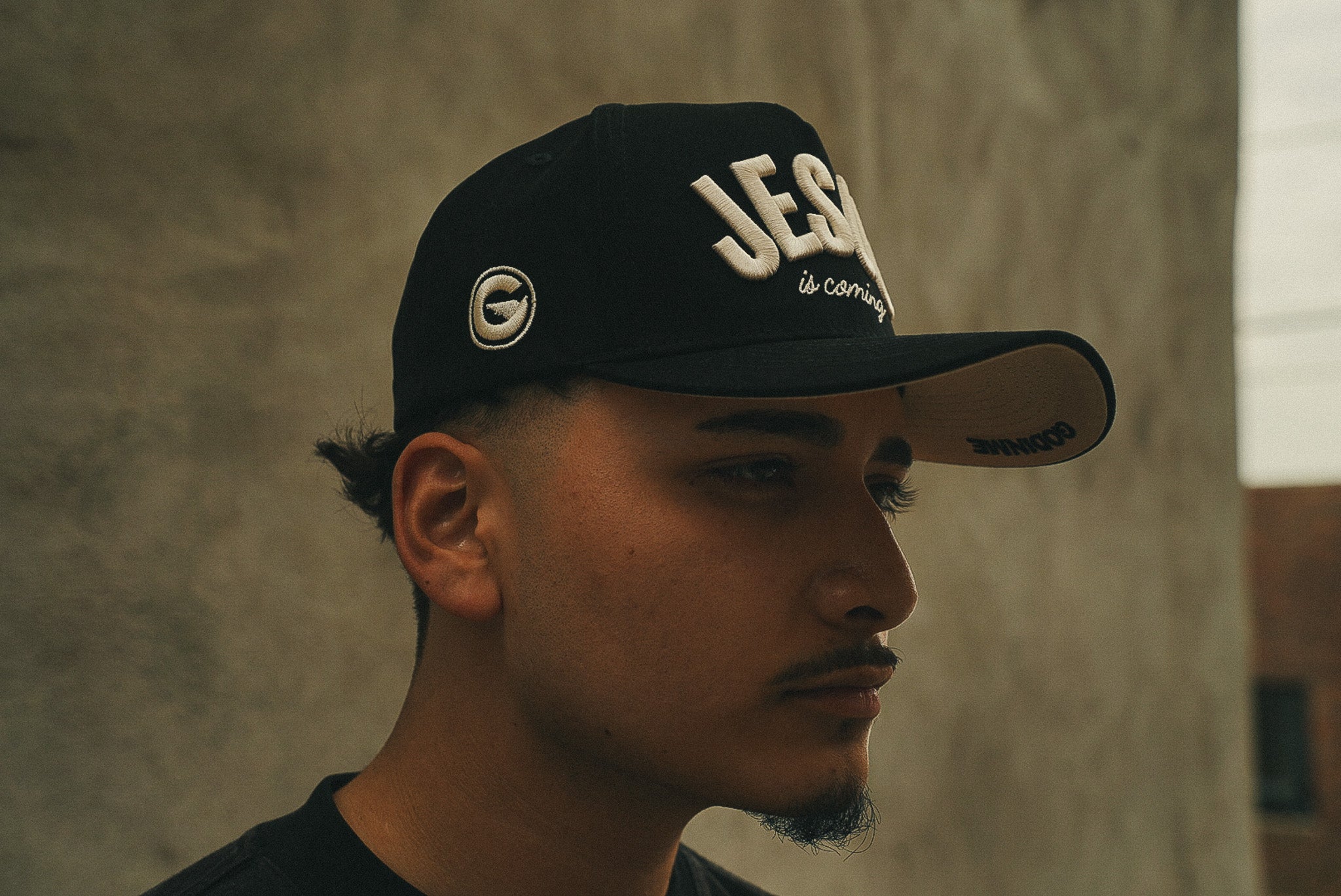 JESUS IS COMING SNAPBACK (BLACK)