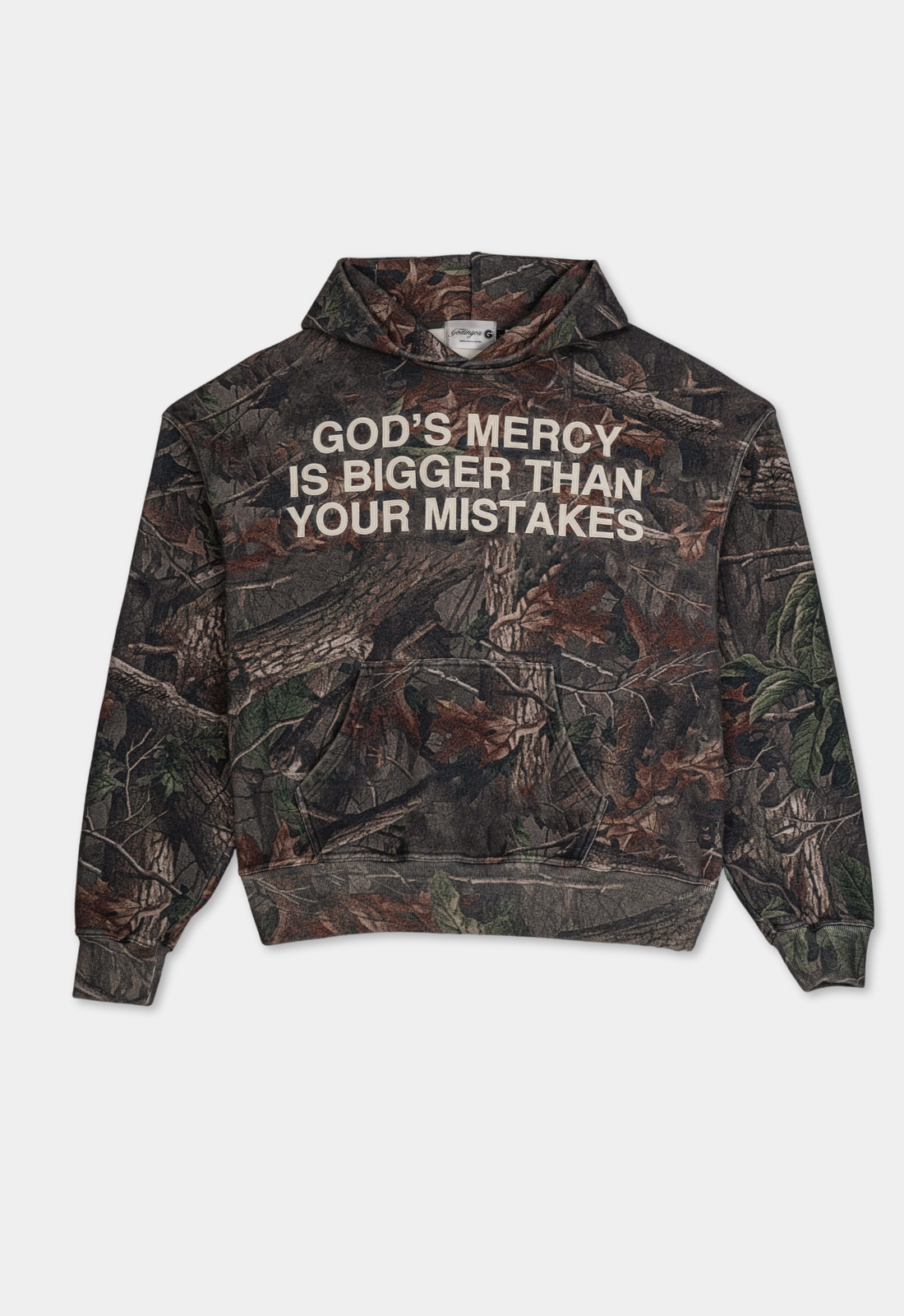 "ENDLESS MERCY" CAMO HOODIE