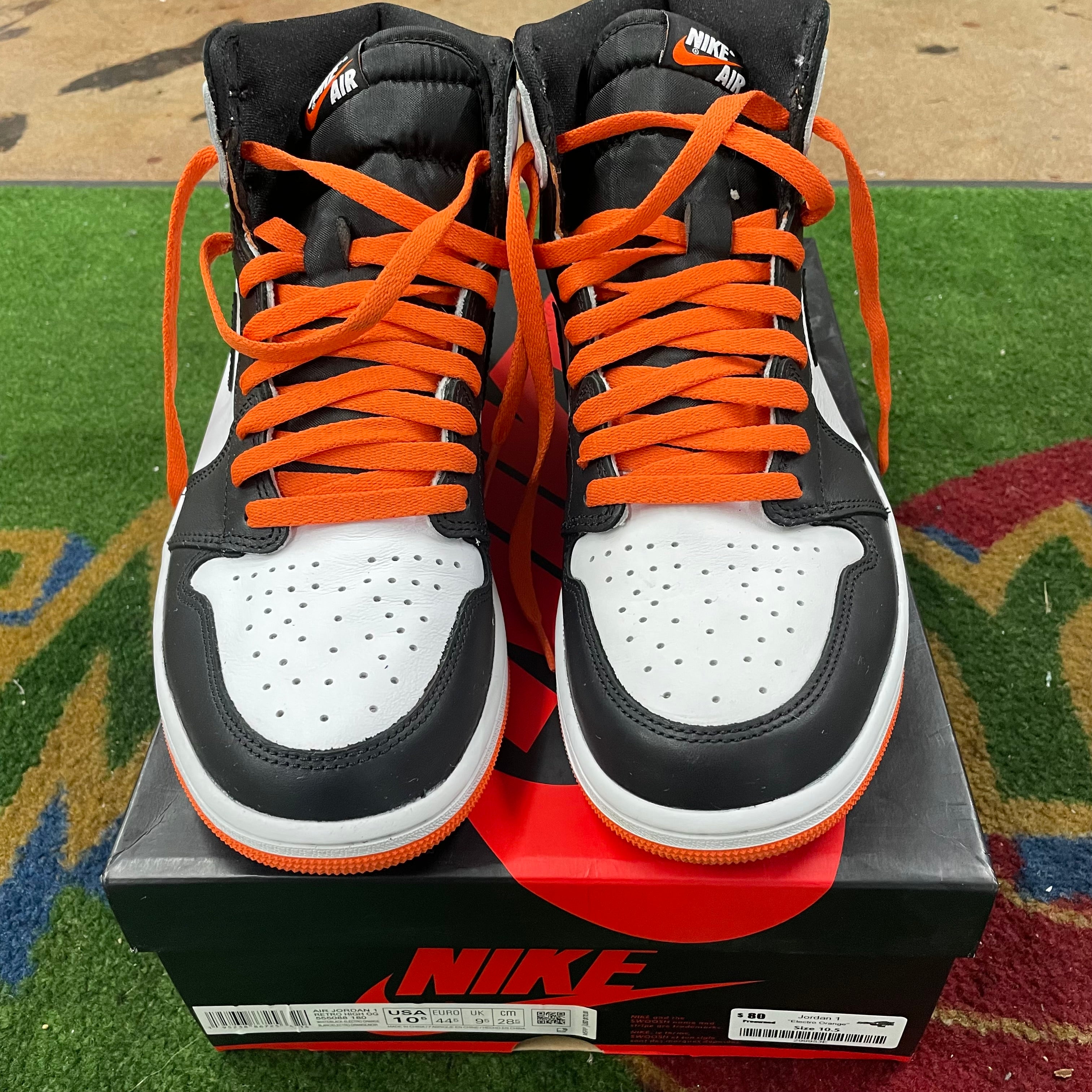 Jordan 1 “Electro Orange” Size 10.5