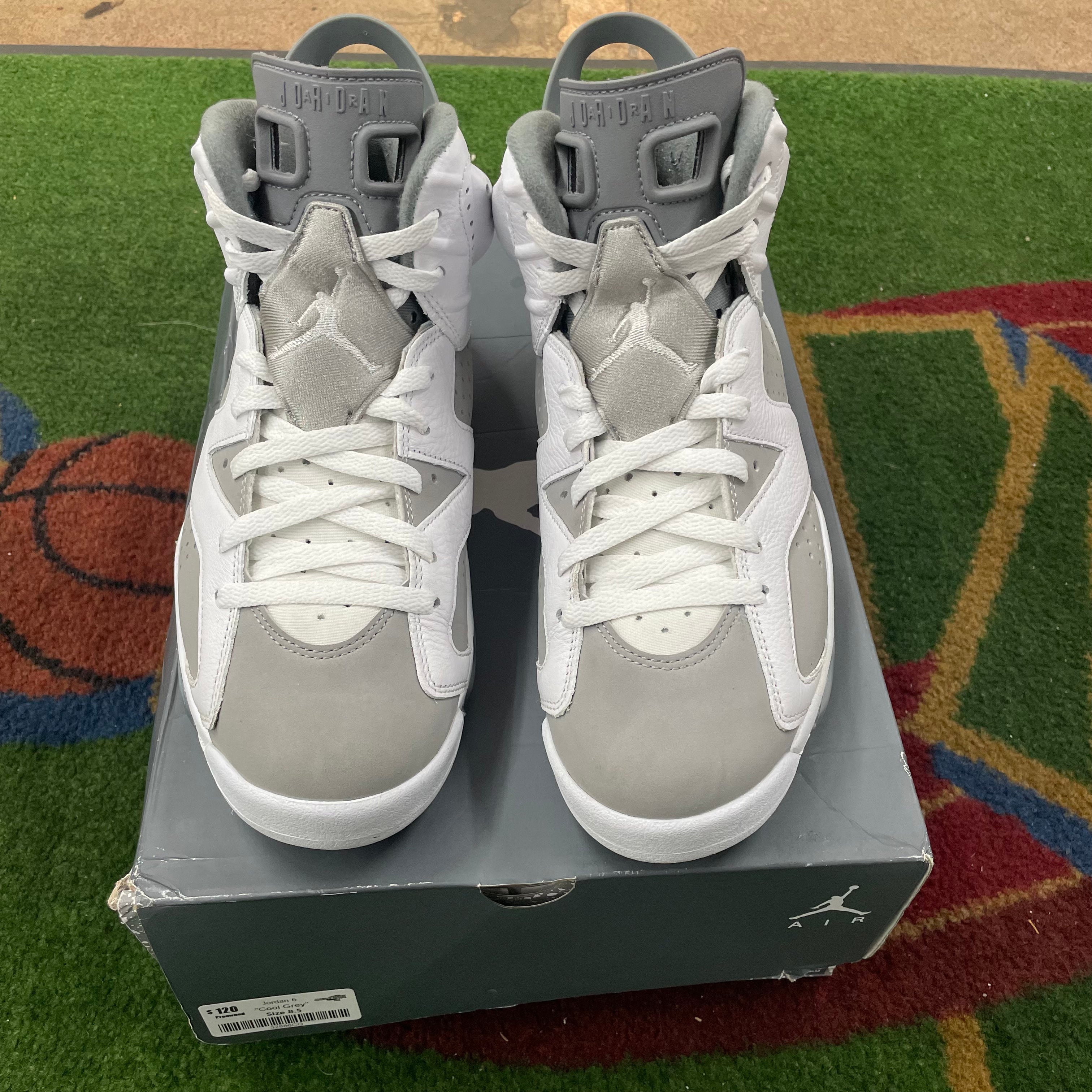 Jordan 6 “Cool Grey” Size 8.5