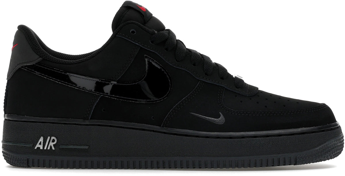 Nike Air Force 1 Low '07 LV8 Black Patent Swoosh