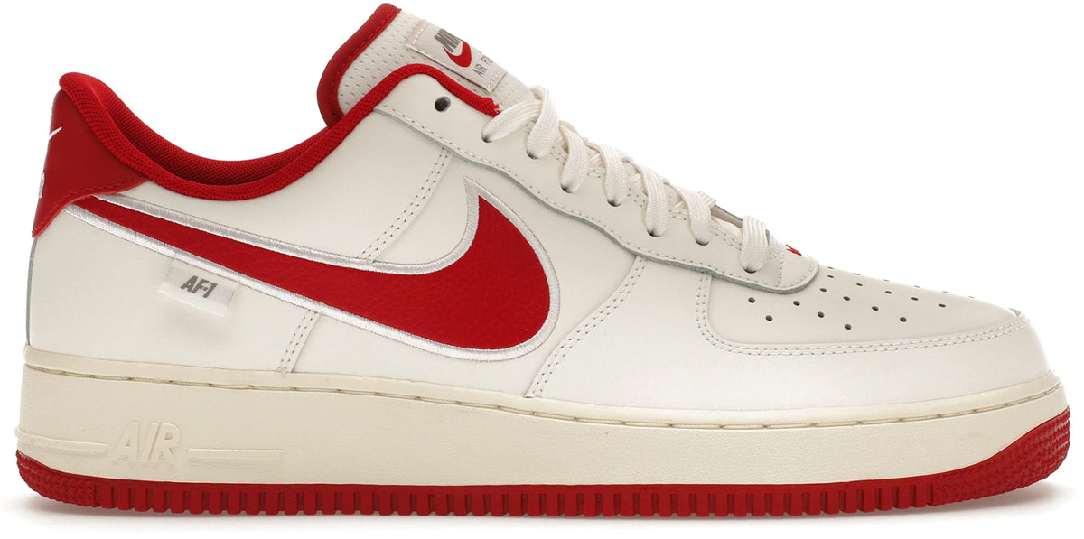 Nike Air Force 1 Low '07 Sail Gym Red - Size 13