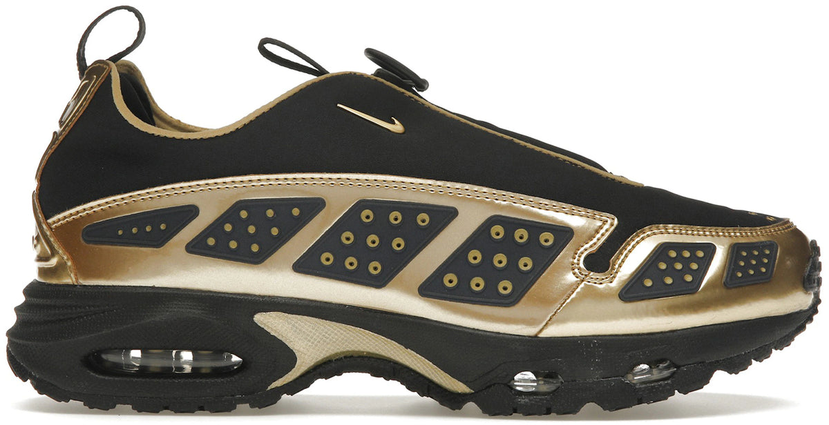 Nike Air Max Sunder Black Dark Smoke Grey Metallic Gold (Women's)