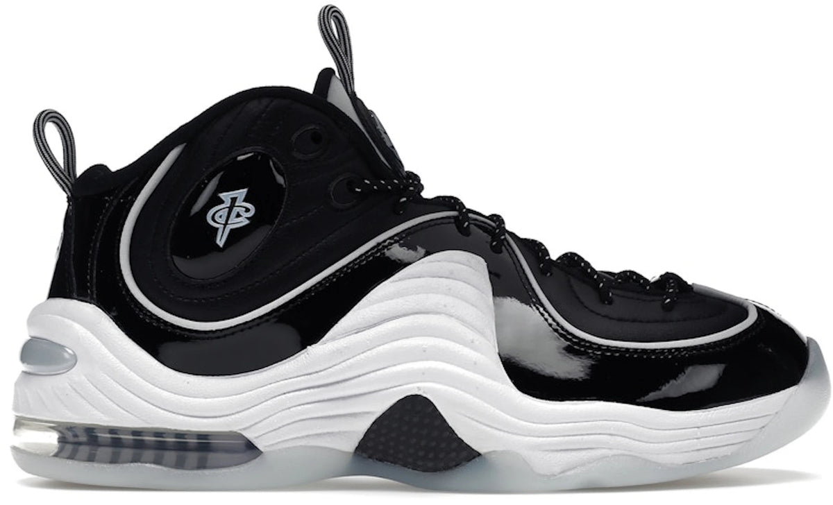 Nike Air Penny 2 Black Patent Football Grey