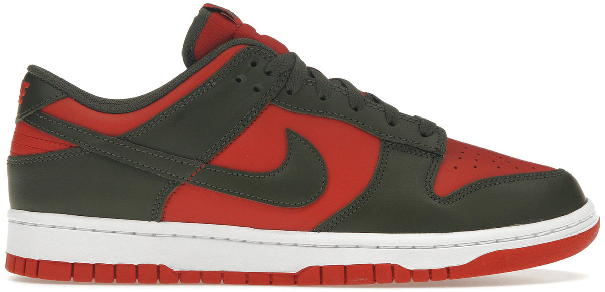 Nike Dunk Low Mystic Red Cargo Khaki