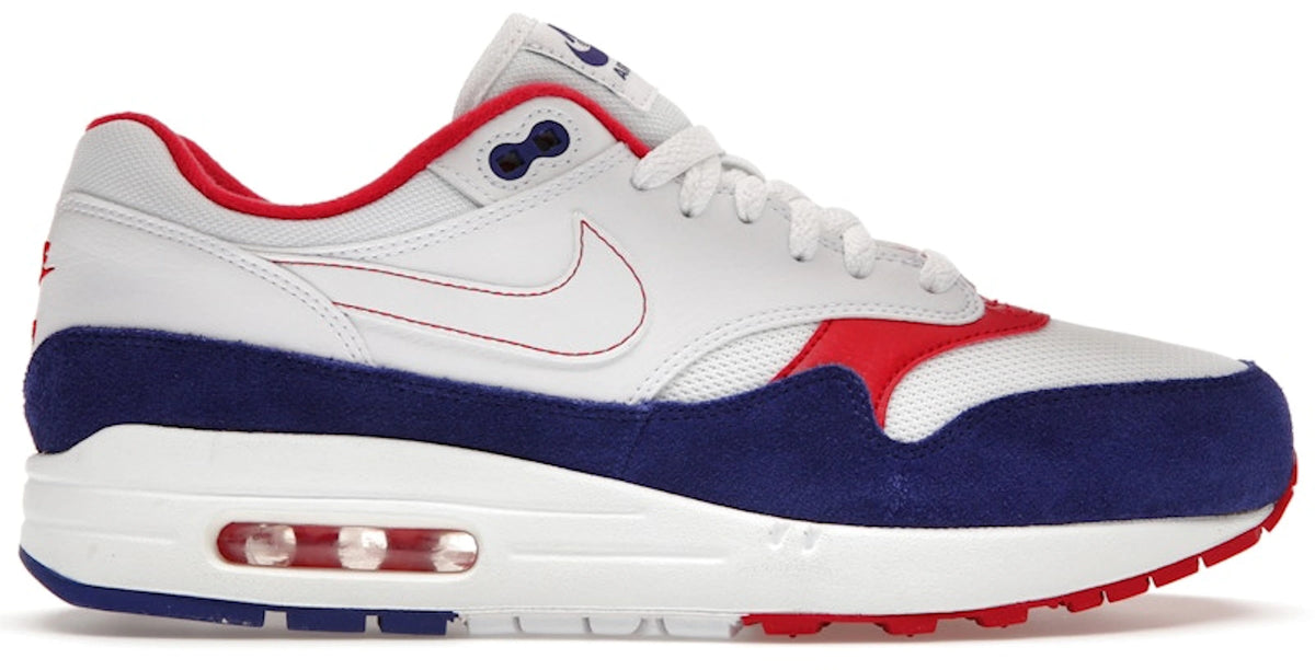 Nike Air Max 1 White Red Blue