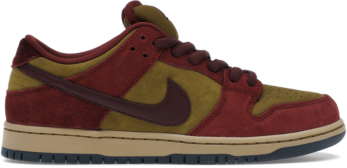Nike SB Dunk Low Dark Team Red Olive Flak