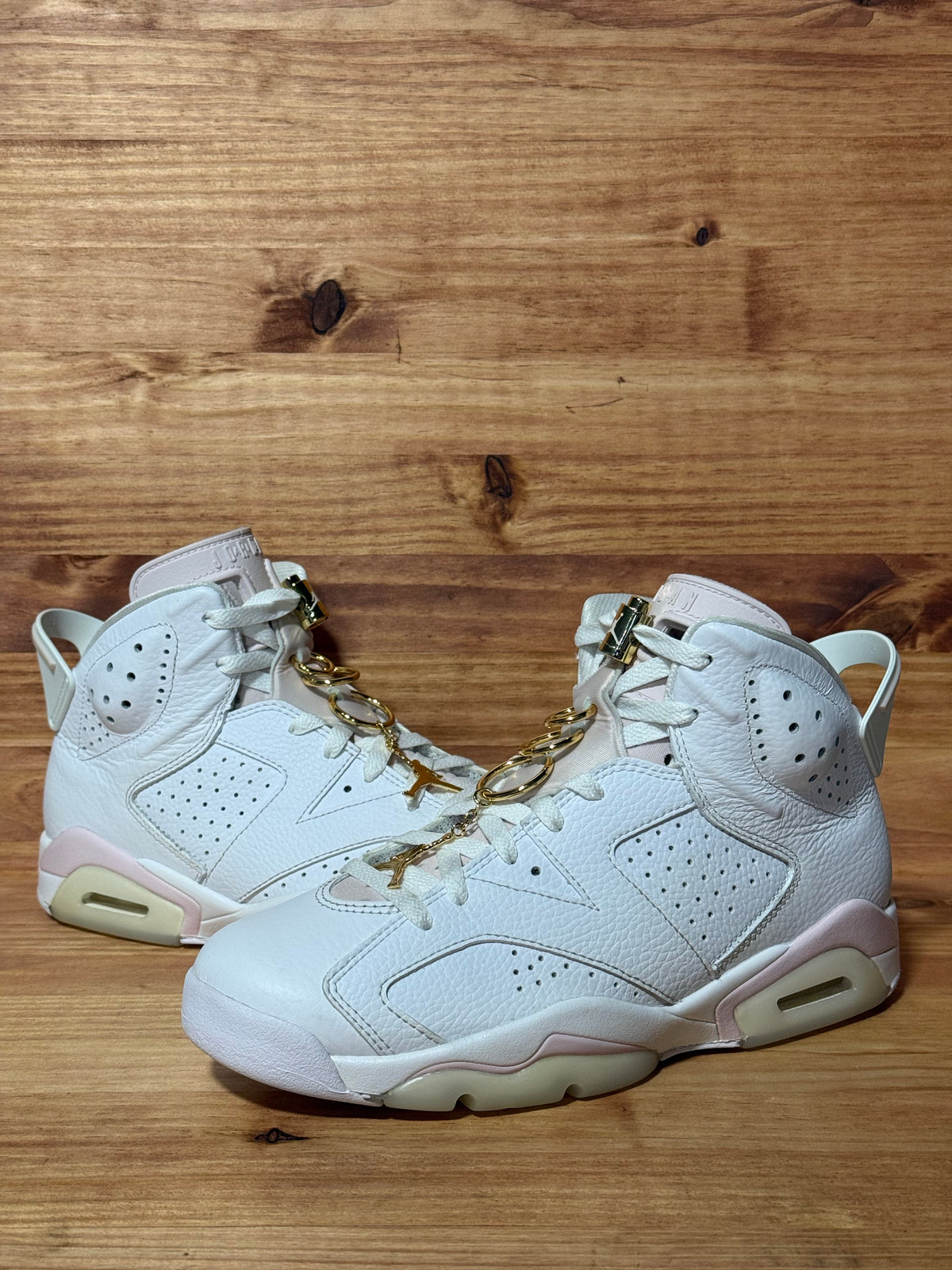 Jordan 6 Retro Gold Hoops (Women's)