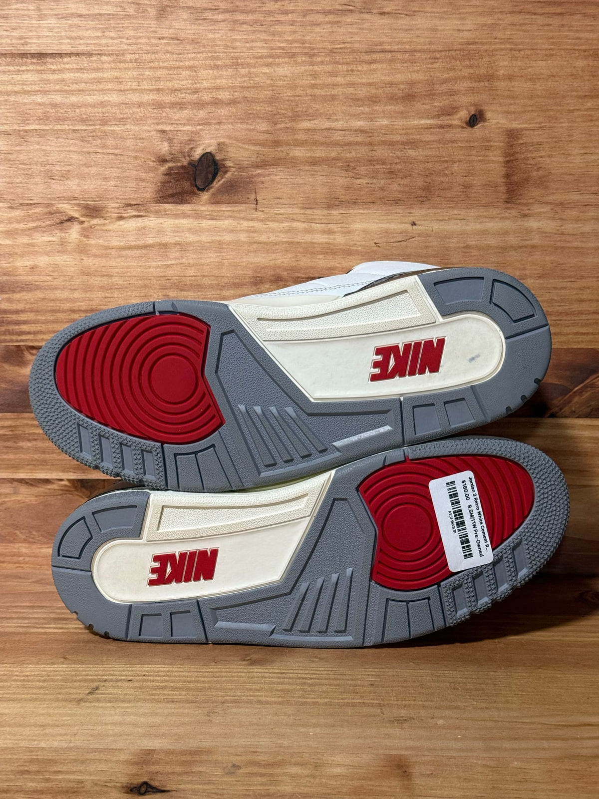 Jordan 3 Retro White Cement Reimagined - Size 9.5