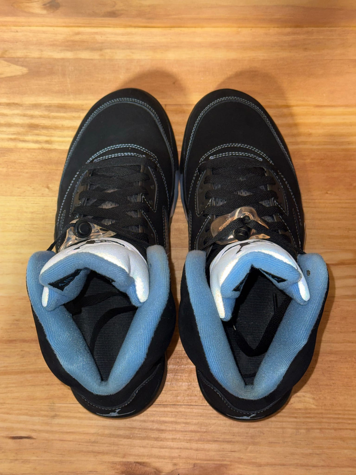 Jordan 5 Retro Black University Blue (2026) - Size 9