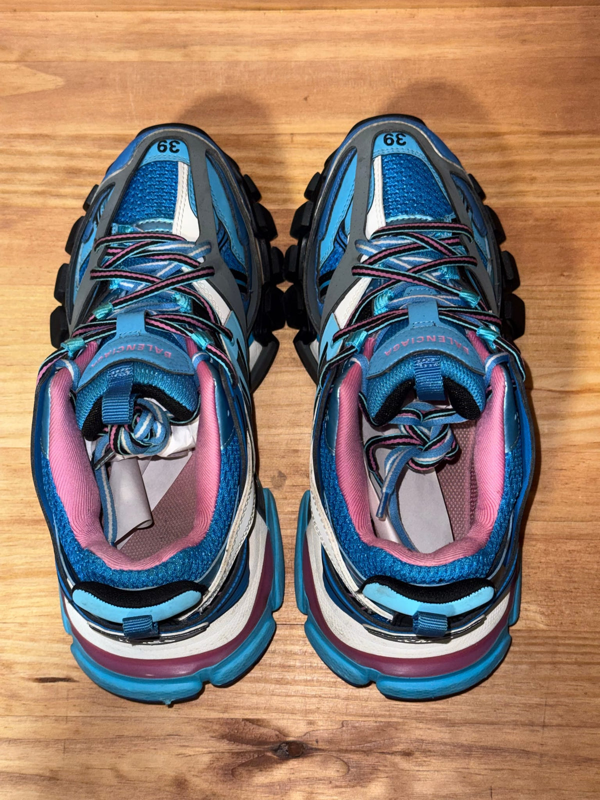 Balenciaga Track Runners Blue (Women's) - Size 6M