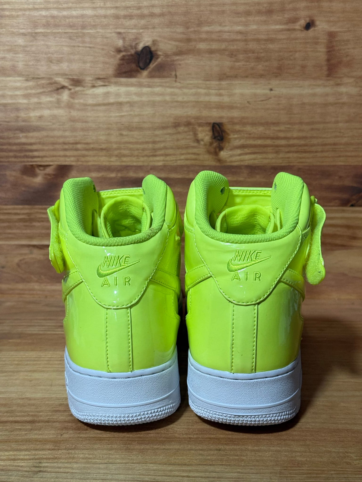 Nike Air Force 1 Mid '07 Volt White - Size 14