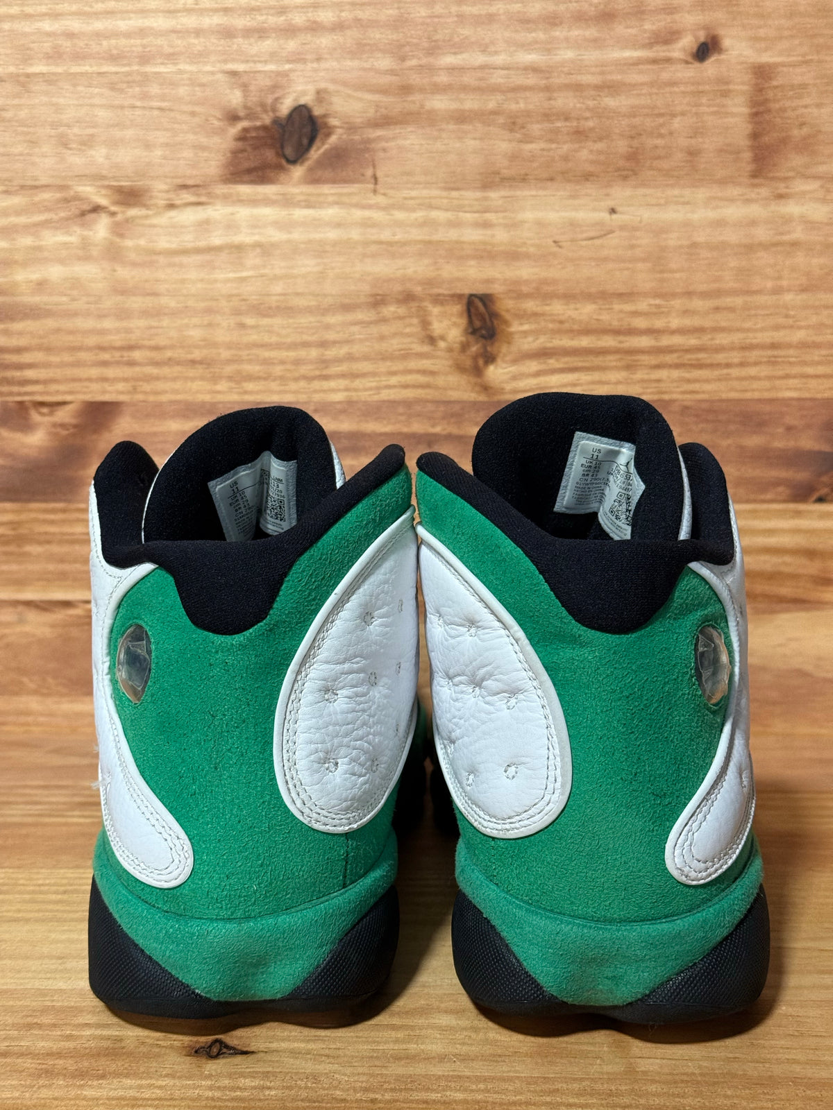 Jordan 13 Retro White Lucky Green
