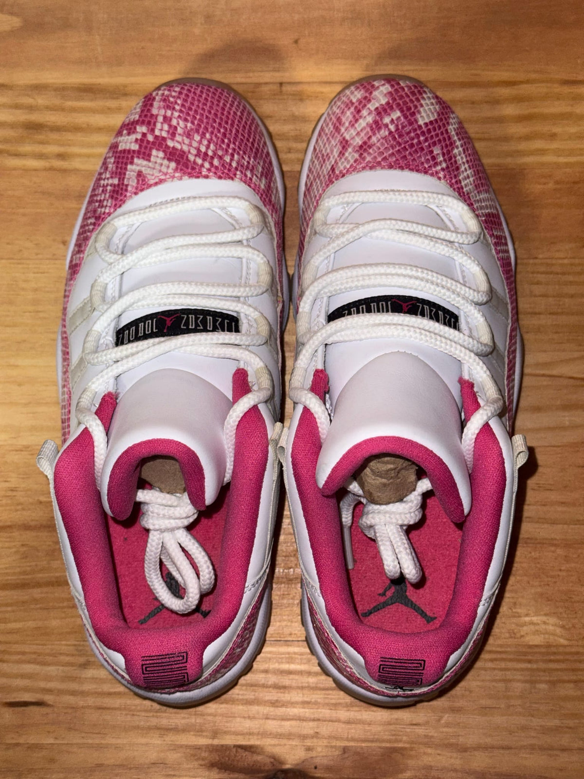 Jordan 11 Retro Low Pink Snakeskin (2019) (Women's) - Size 10W/8.5M