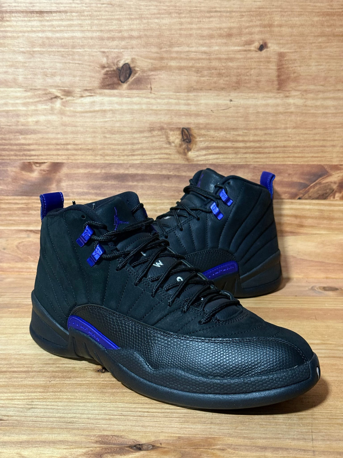 Jordan 12 Retro Black Dark Concord - Size 10.5