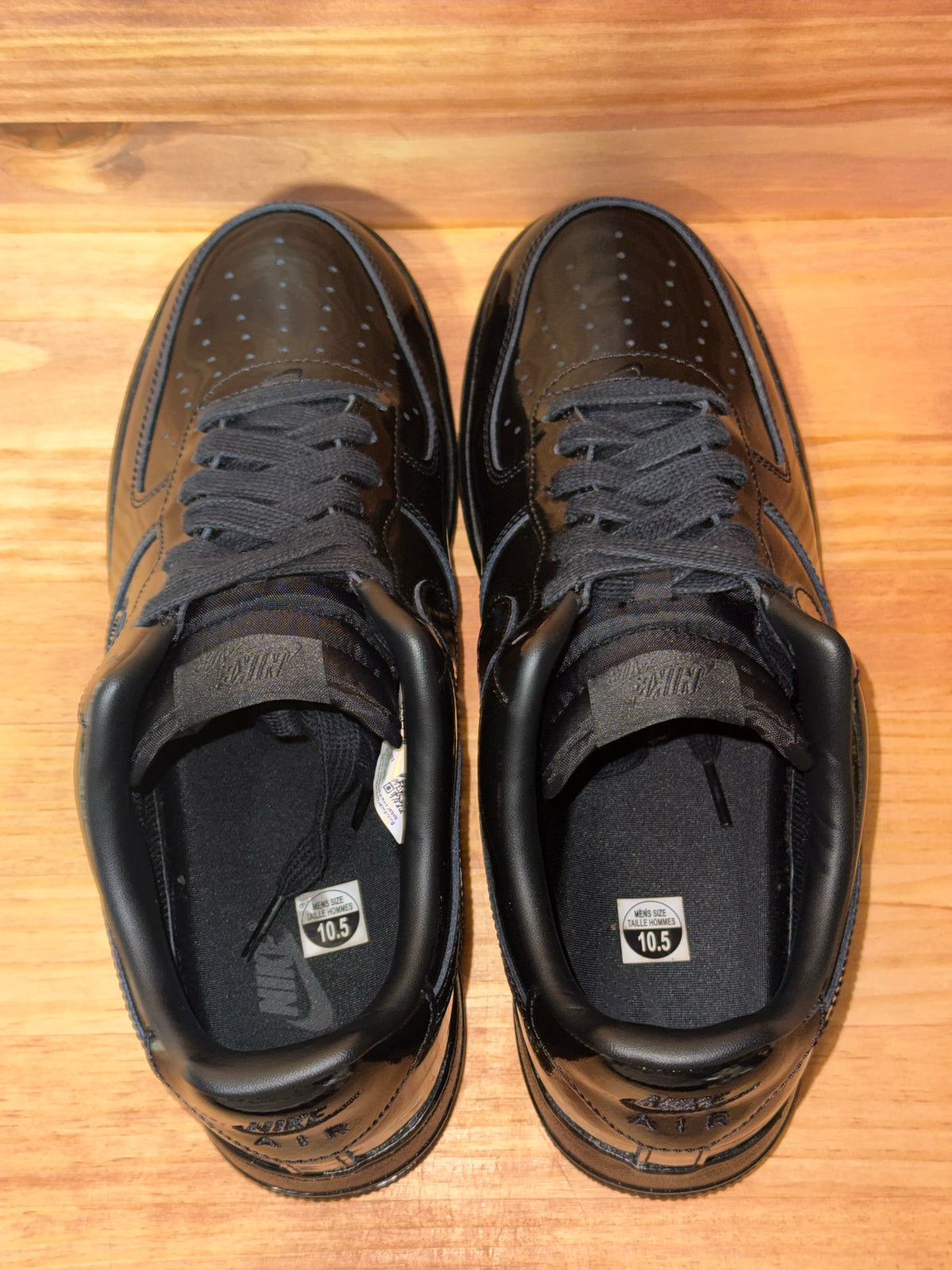 Nike Air Force 1 Low '07 Premium Black Patent