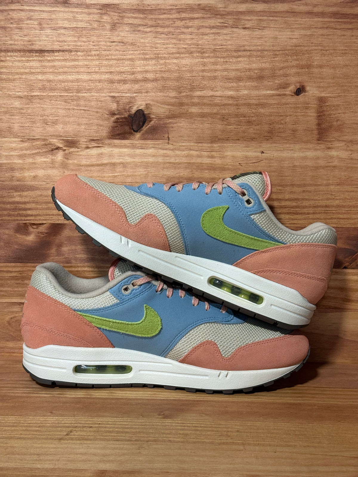 Nike Air Max 1 Light Madder Root Worn Blue