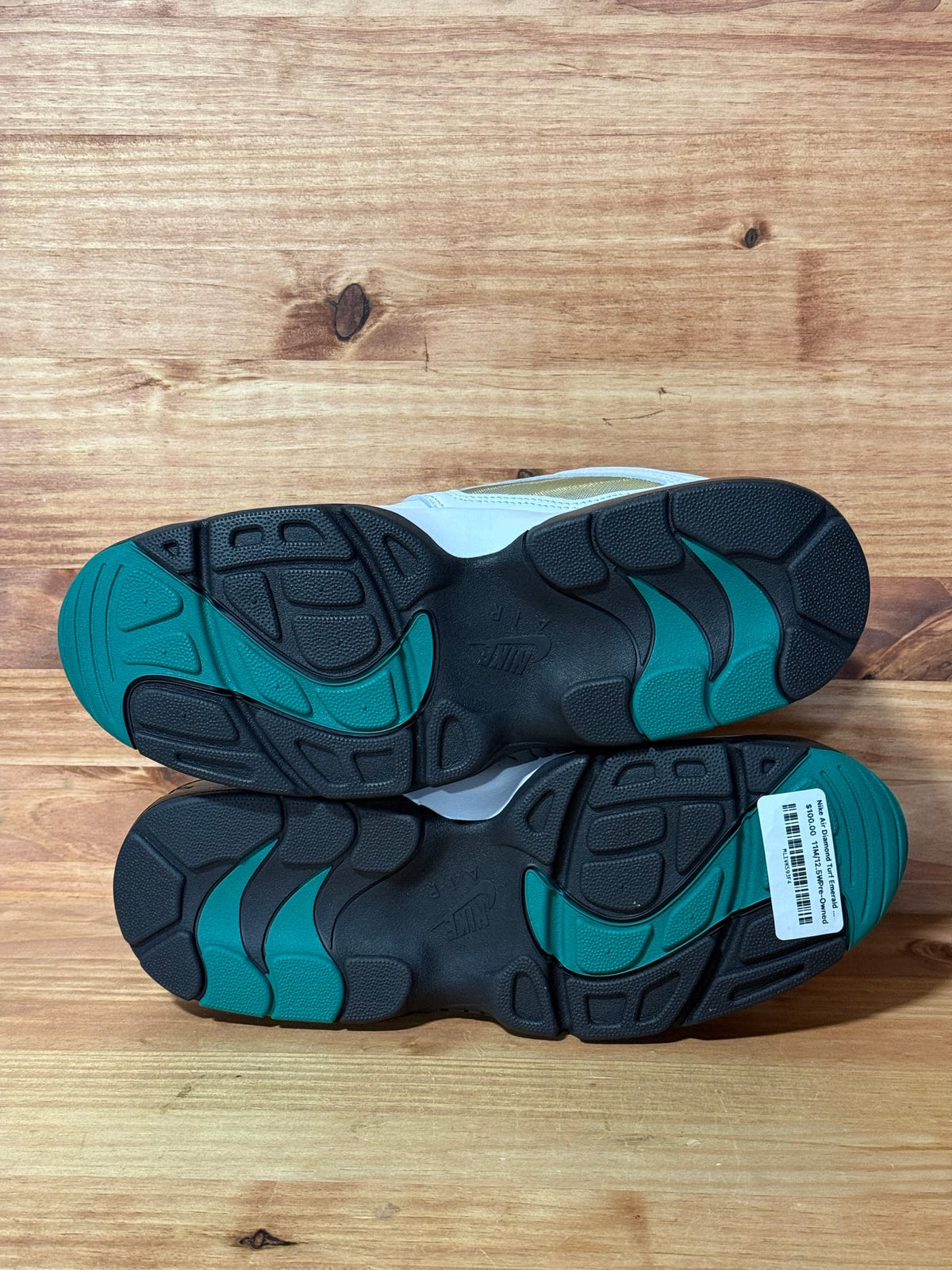 Nike Air Diamond Turf Emerald - Size 11