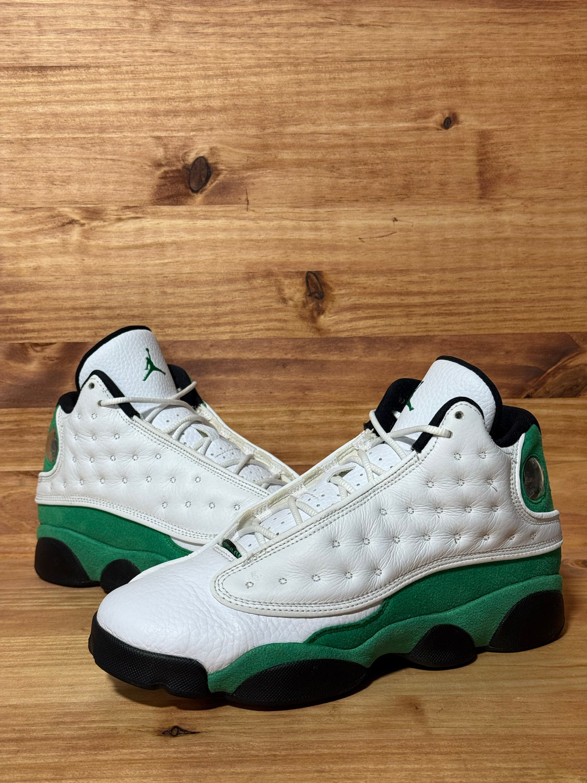 Jordan 13 Retro White Lucky Green (GS)
