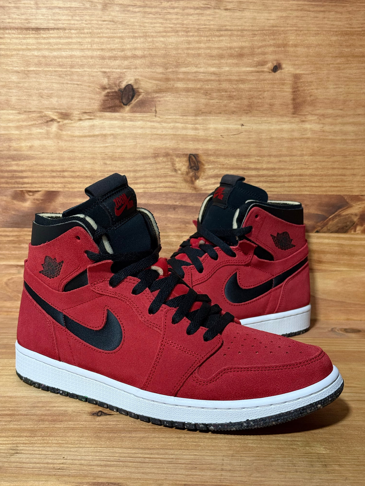 Jordan 1 High Zoom Air CMFT Red Suede
