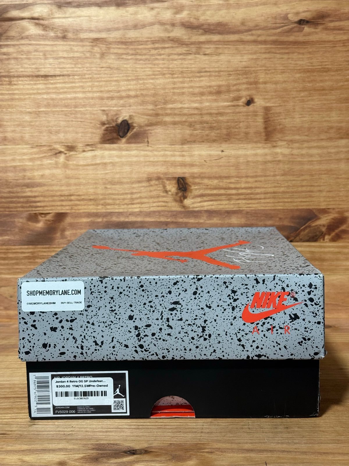 Jordan 4 Retro OG SP Undefeated (2025)