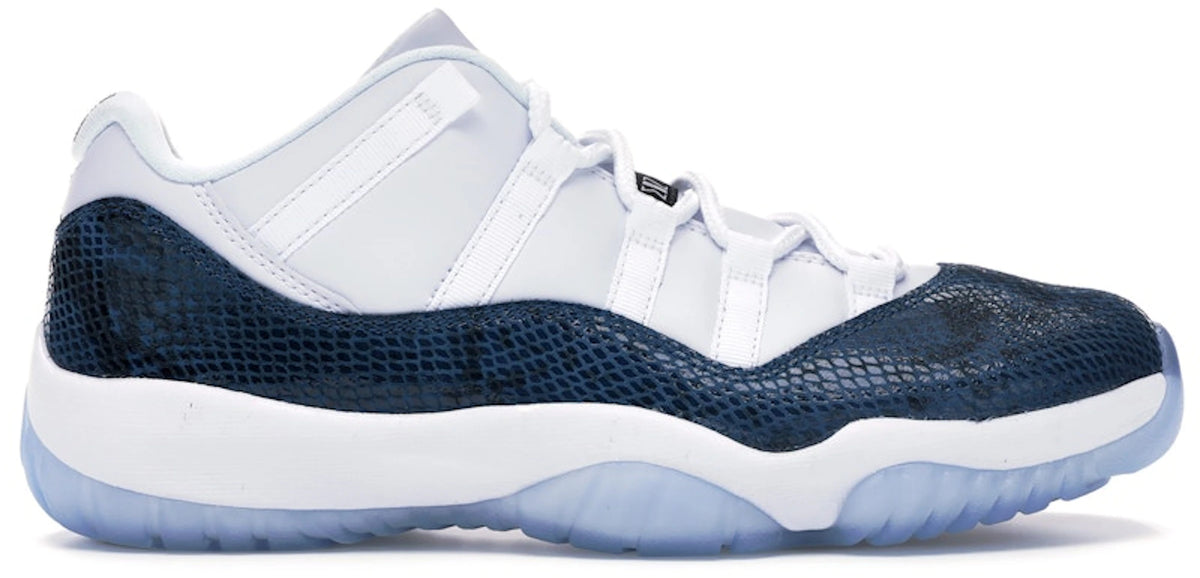 Jordan 11 Retro Low Snake Navy (2019) - Size 13