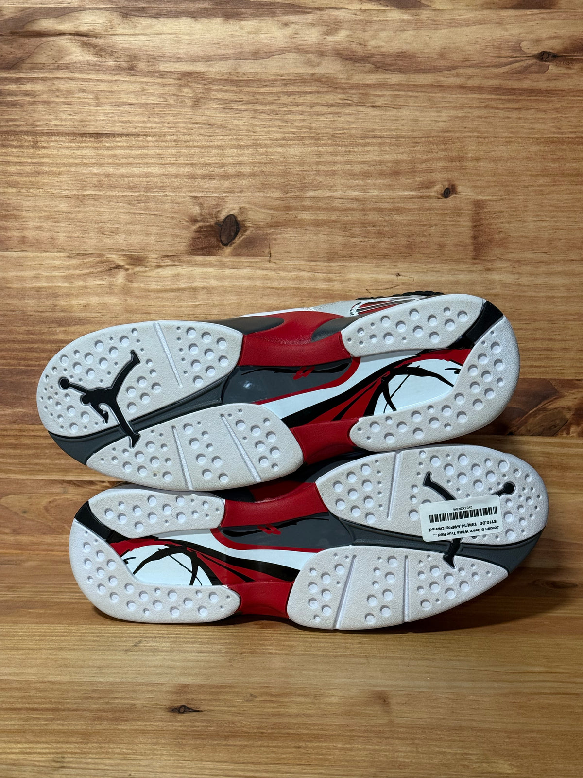Jordan 8 Retro White True Red (2025)