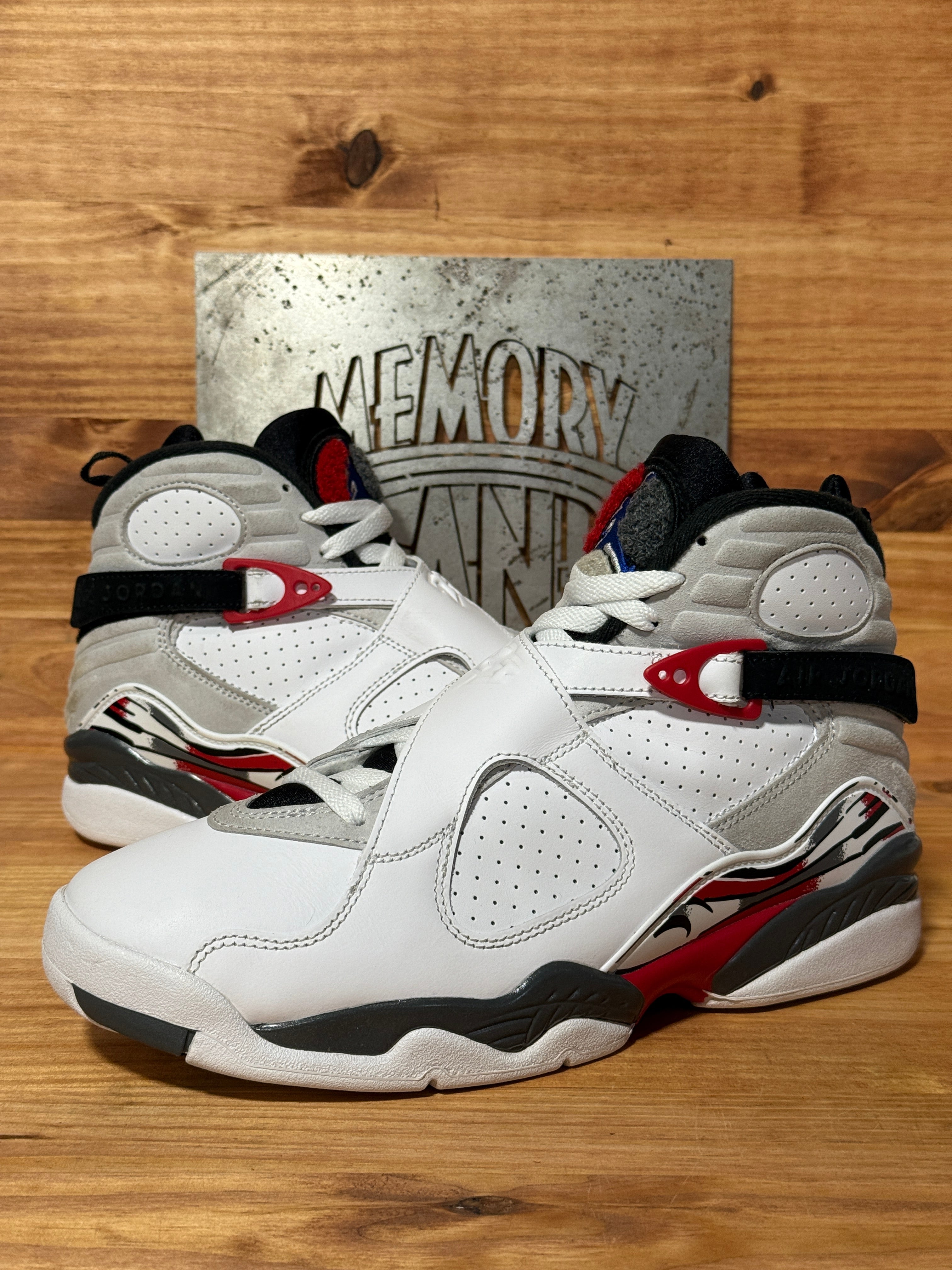 Jordan 8 Retro White True Red (2025)