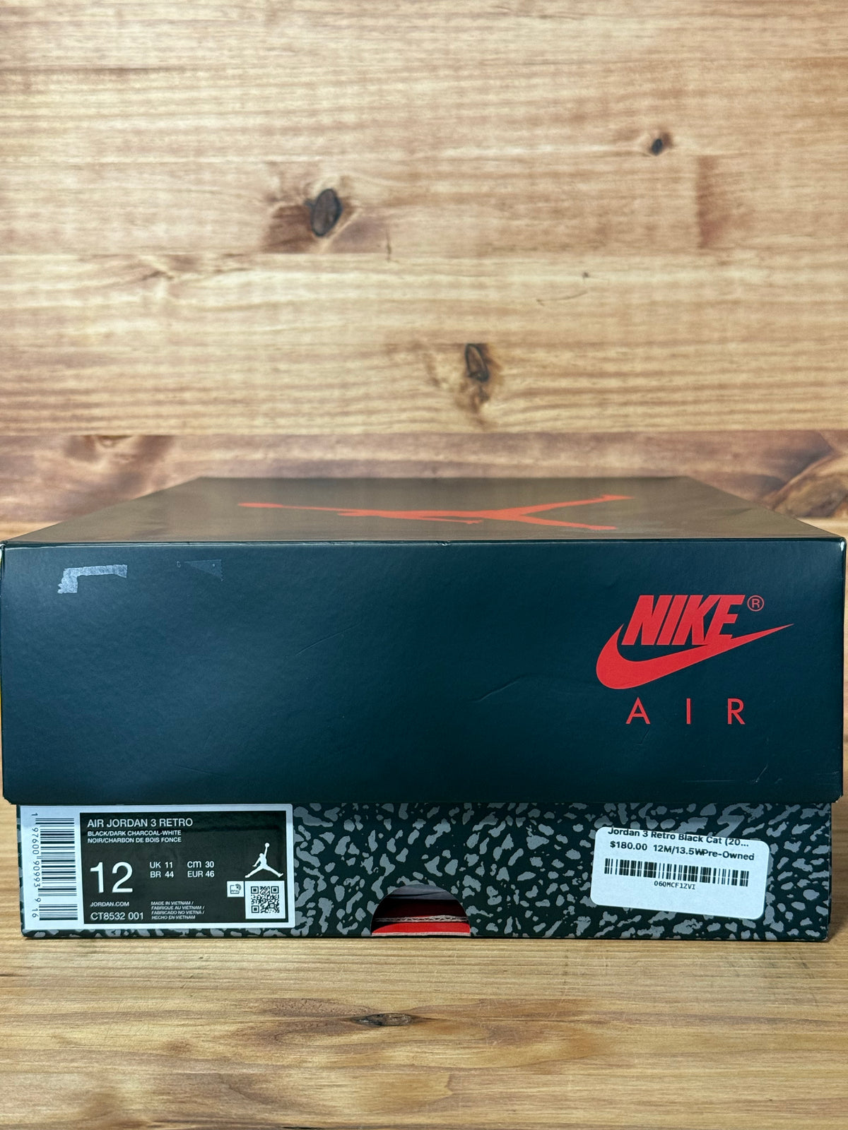 Jordan 3 Retro Black Cat (2025)