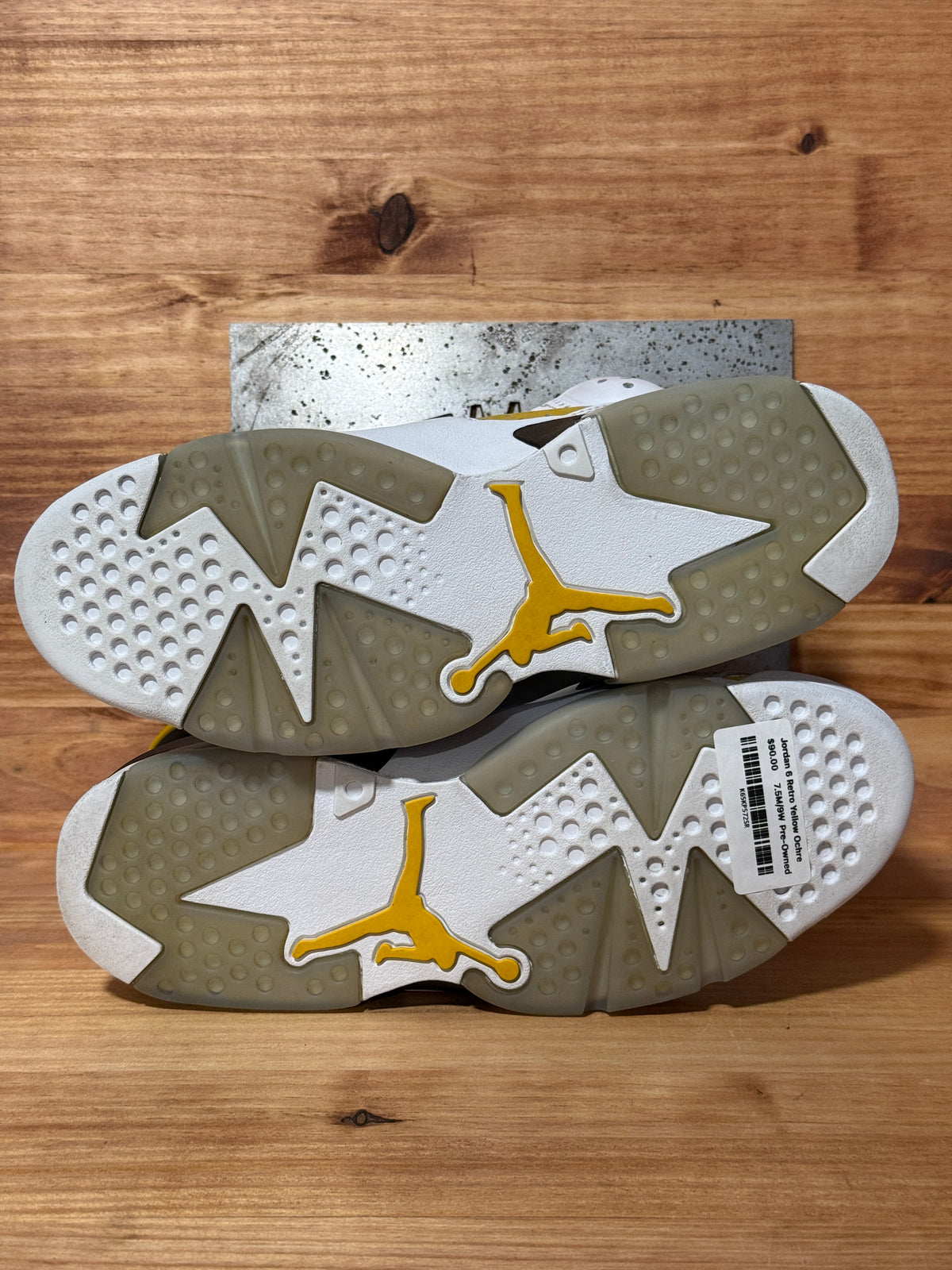 Jordan 6 Retro Yellow Ochre