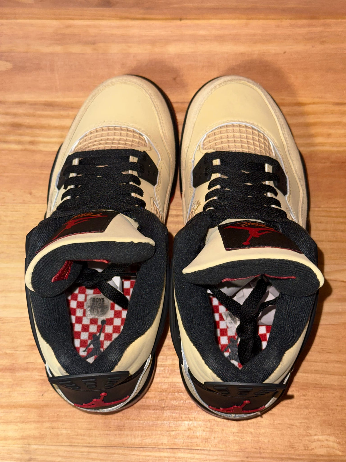 Jordan 4 Retro Pizza (GS) - Size 6Y