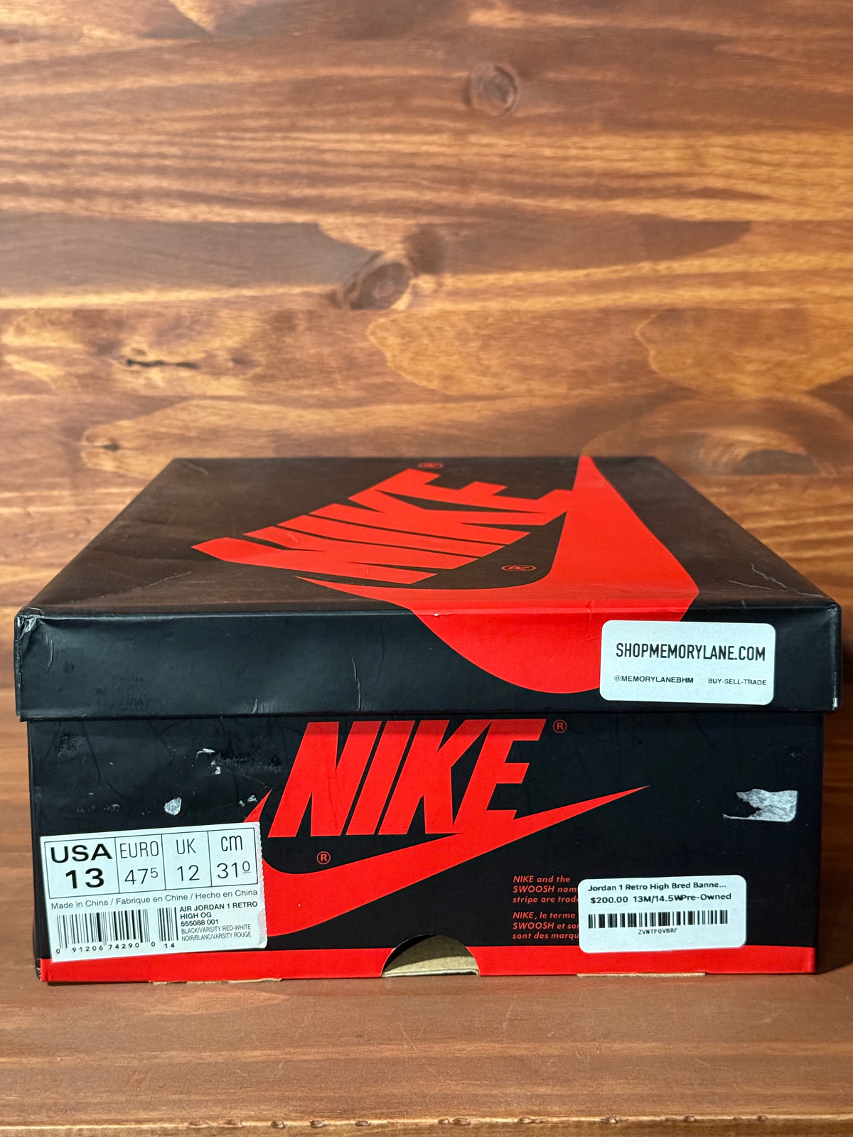 Jordan 1 Retro High Bred Banned (2016)