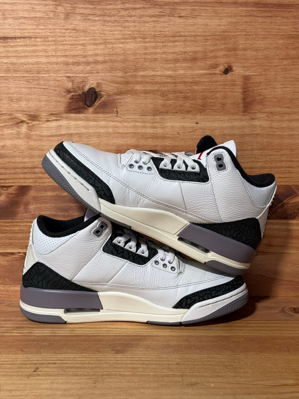 Jordan 3 Retro Cement Grey - Size 8.5
