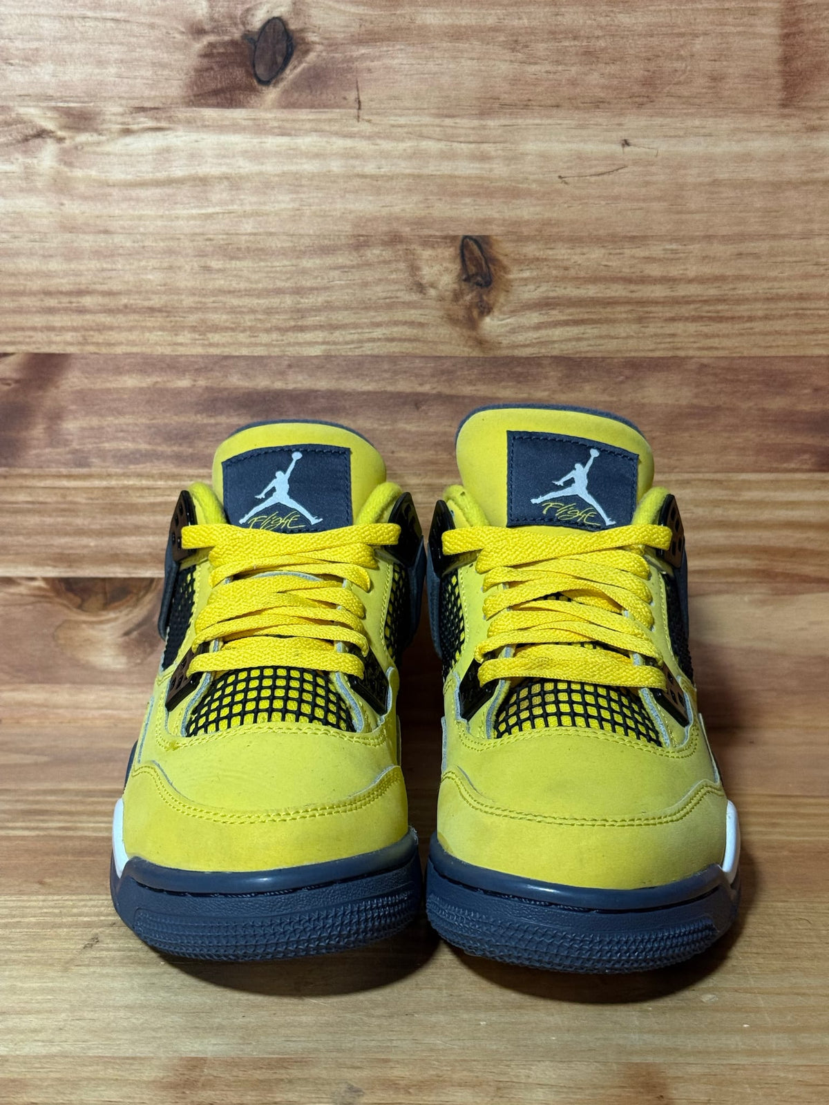 Jordan 4 Retro Lightning (2021) (GS) - Size 5Y