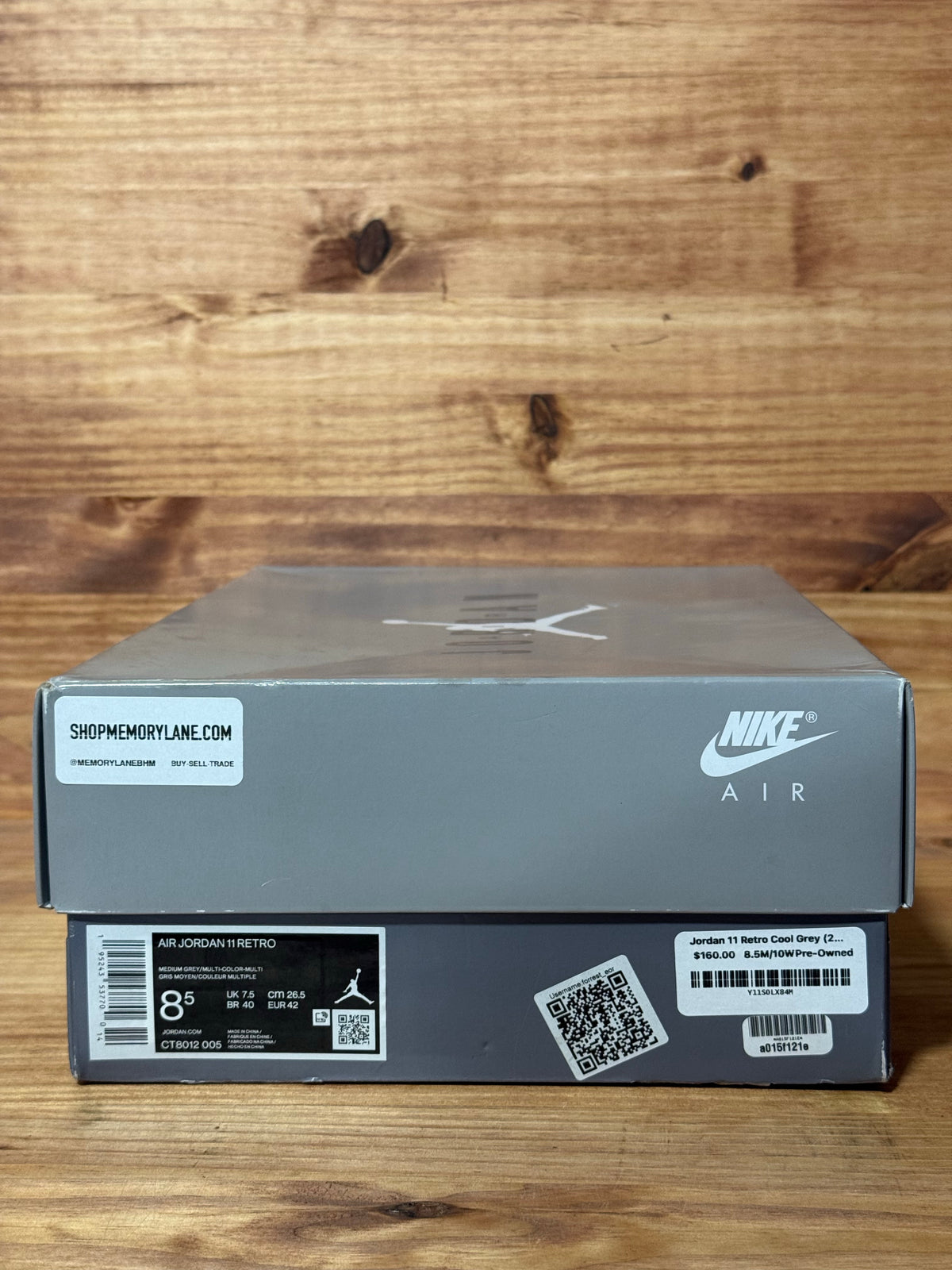 Jordan 11 Retro Cool Grey (2021)