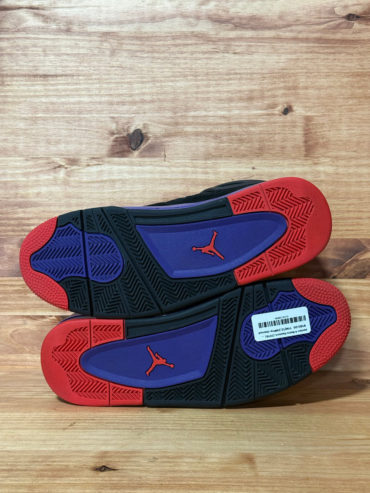 Jordan 4 Retro Raptors (2018) - SIze 11