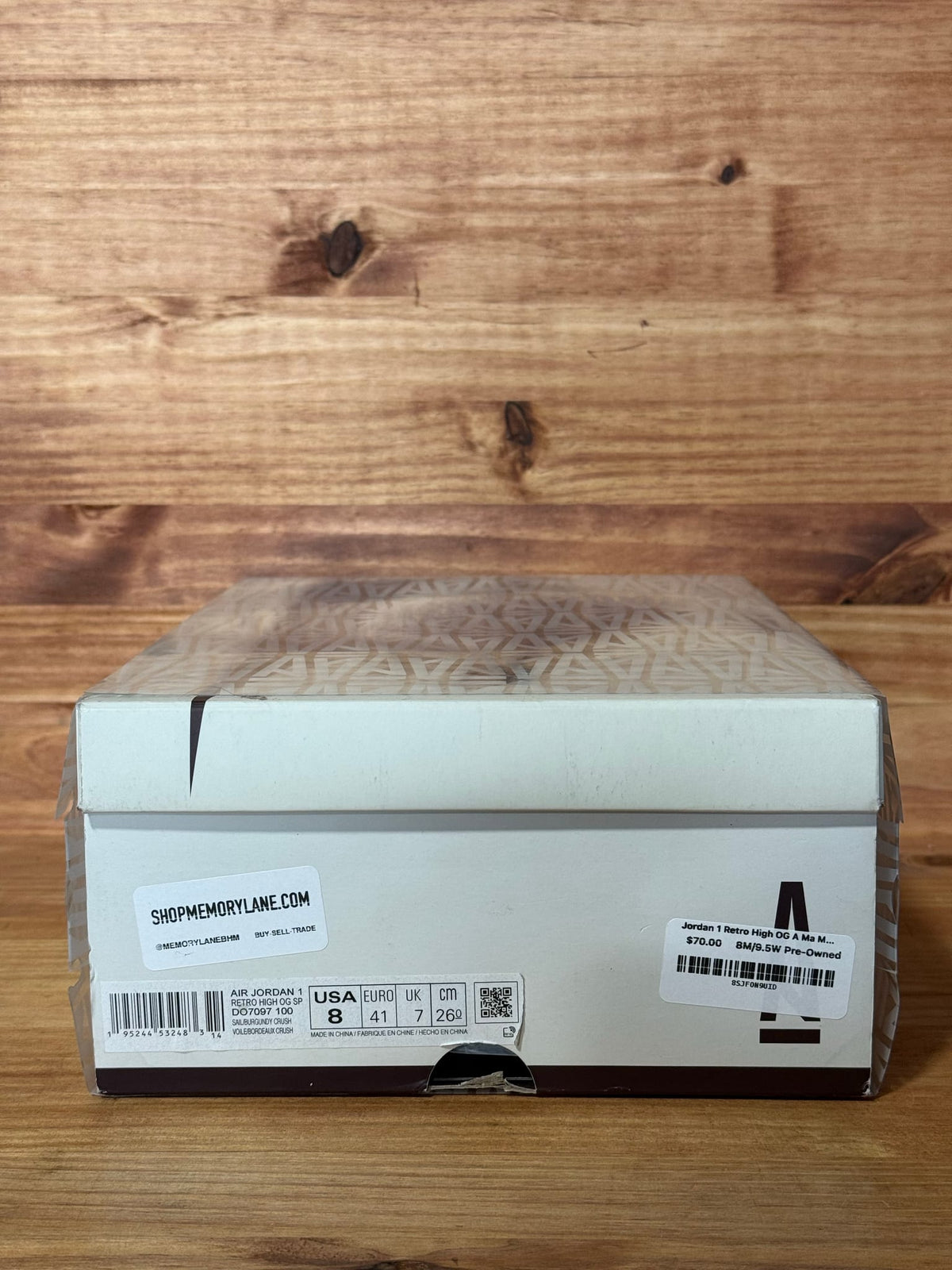 Jordan 1 Retro High OG A Ma Maniére - Size 8