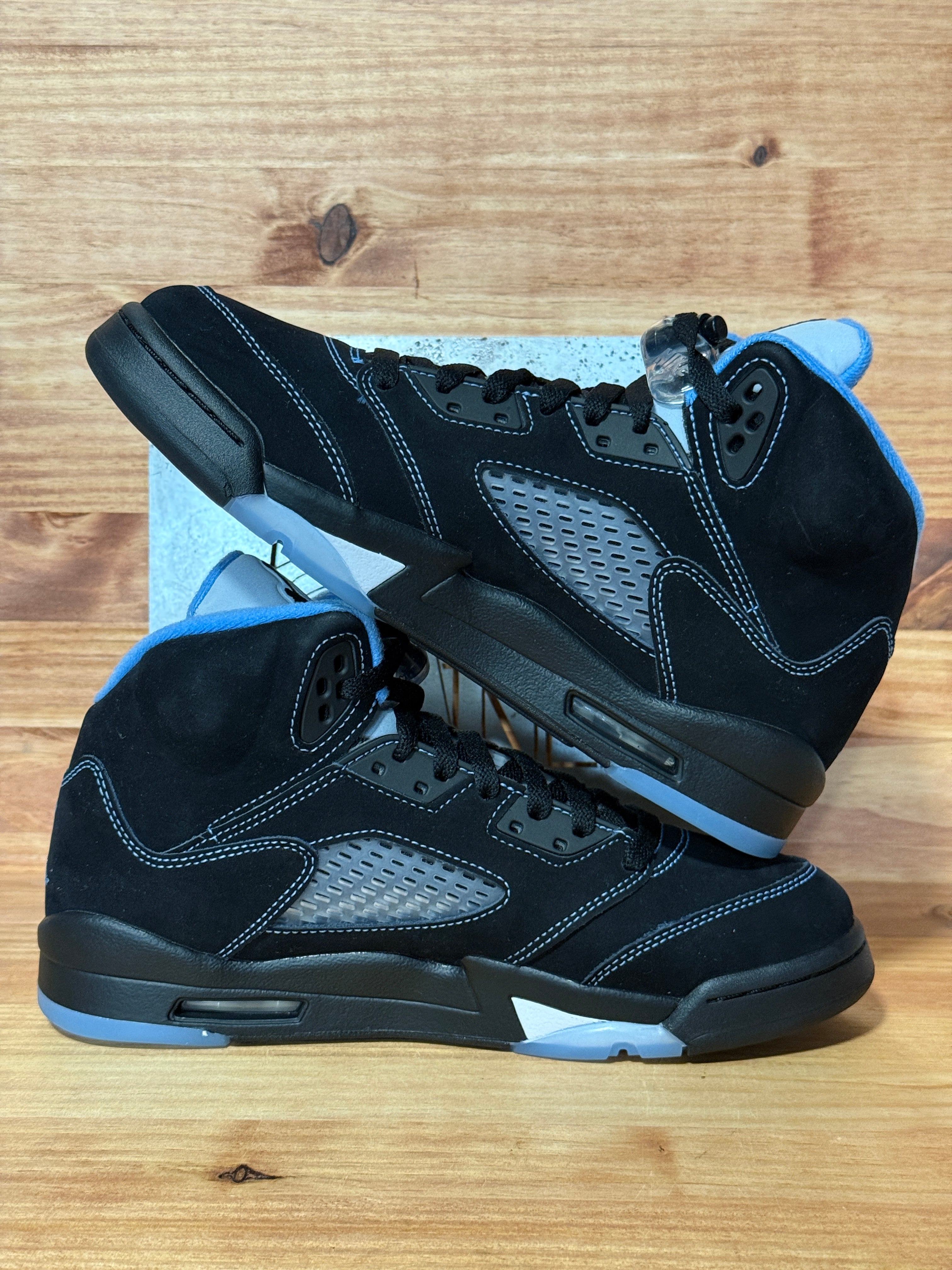 Jordan 5 Retro Black University Blue (2026) (GS)