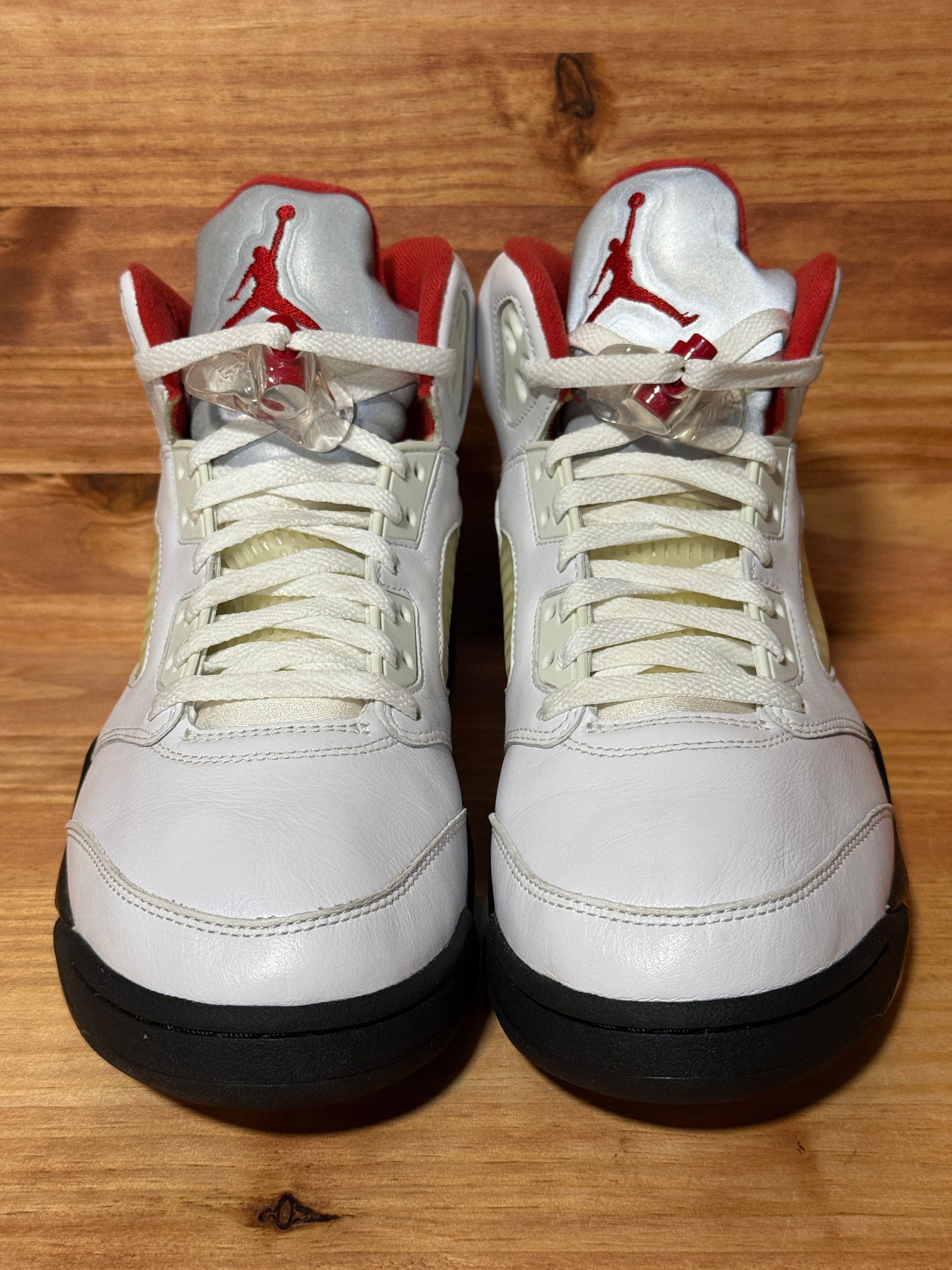 Jordan 5 Retro Fire Red Silver Tongue (2020)