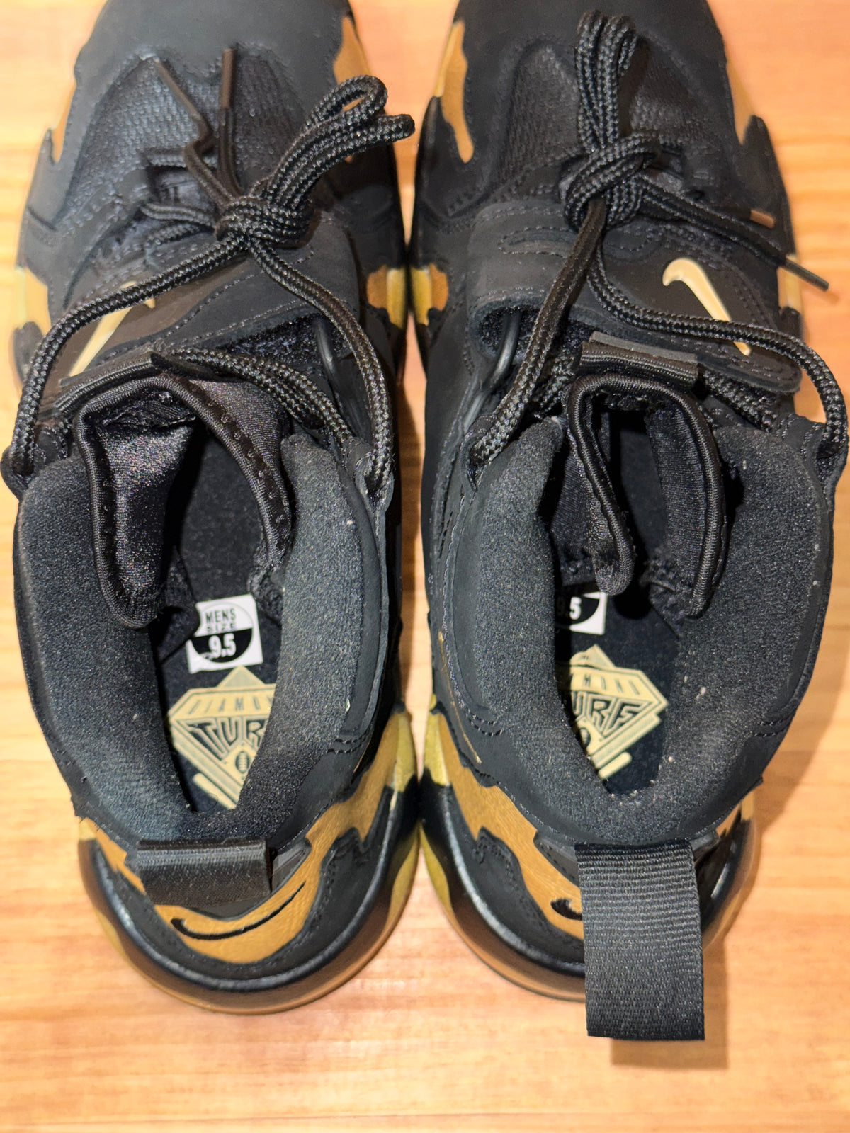 Nike Air DT Max '96 Black Vegas Gold